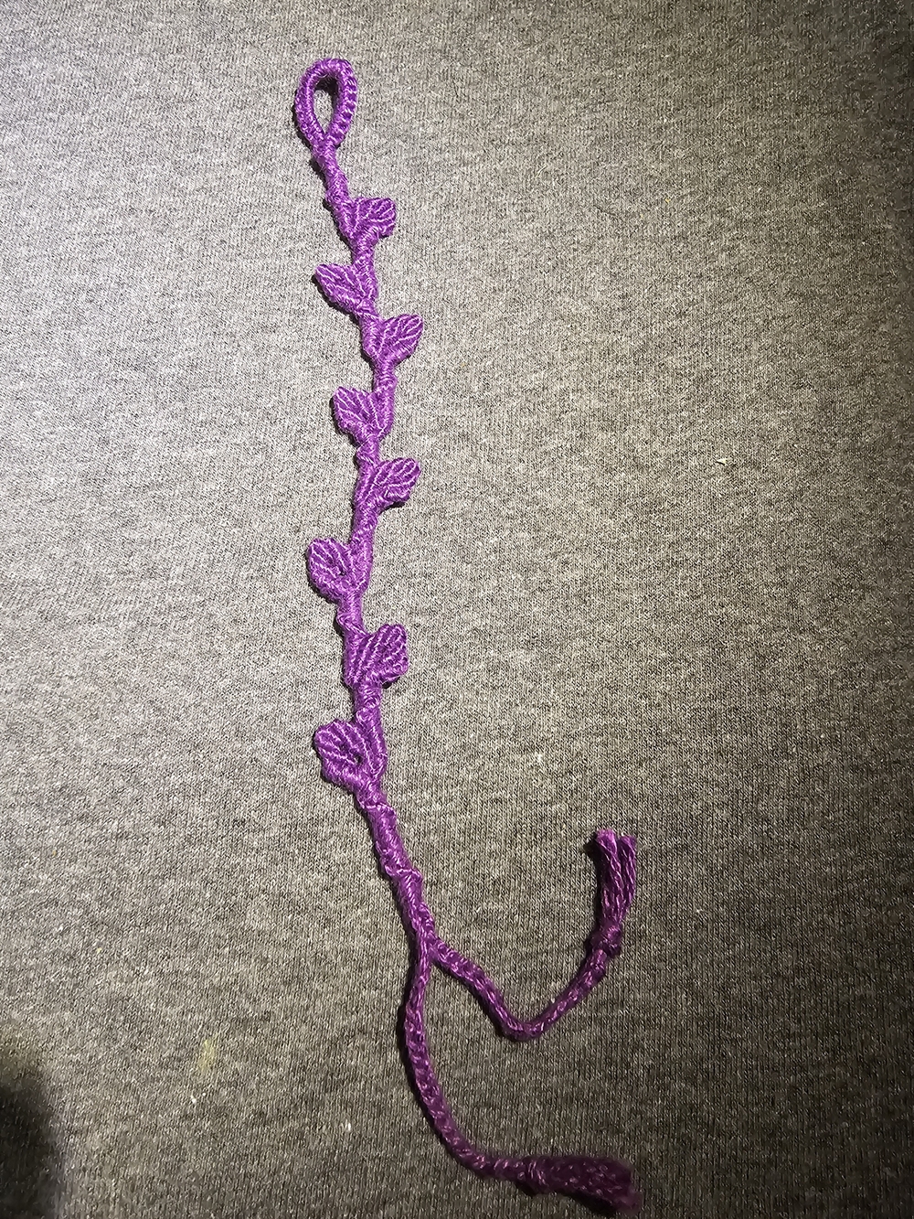 Handcrafted Purple Leaf Vine Bracelet - Women Jewelry Bracelets